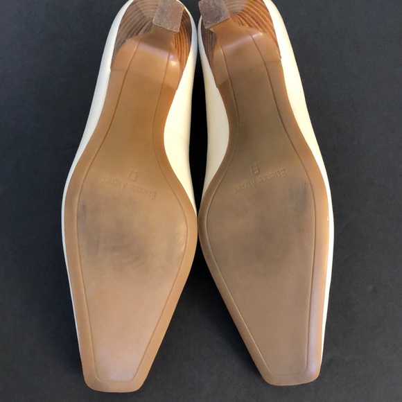 Etienne Aigner E-ORAH Tassel Pumps Cream SZ 9M - Picture 4 of 6